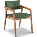 Ver imagem 7 de Kit 05 Cadeiras para Sala de Jantar Estar Living Giorgia B04 Couríssimo Verde Musgo - Lyam Decor