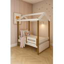 Ver imagem 1 de Cama Eliz Montessoriana Solteiro Modelo Casinha
