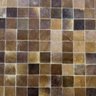 Tapete de Couro Tons Marrom 100x150 Placas 10cm Quadriculado - 3