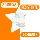Ver imagem 4 de Conjunto 2 Canecas de Chopp de Vidro 400ml Top