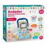 Andador Multiatividades Baby Elefante com Teclado Musical, Quadro Mágico e Som Infantil +9 Meses - R - 3