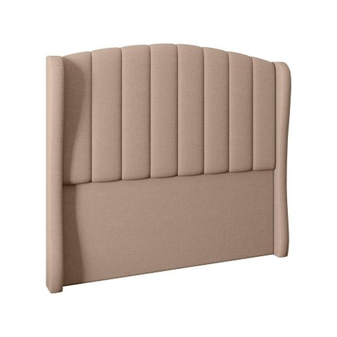 Cabeceira para Cama Box Casal 140 Cm Angel Linho Bege I02 - D'Rossi