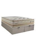 Ver imagem 1 de CONJUNTO: BOX COM BAÚ BIPARTIDO + COLCHÃO KOLN MOLAS MAXSPRING CASAL 138X188X79
