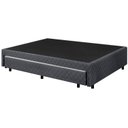 Ver imagem 2 de Base Box Casal c/ Cama Auxiliar Elise 38x138x188 Cinza