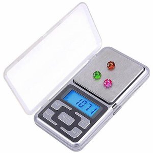 Mini Balança Digital de Bolso até 500g Alta Precisão Kmh500