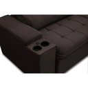 Ver imagem 3 de Kit Sofá Ferguile Genebra 3 Lugares Retrátil com Usb com Home Tv 70 Formosa Caemmun