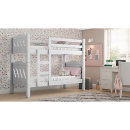 Beliche Perola Branco Vira Duas Camas Solteiro Reforçada com Cama Auxiliar em 100% Mdf - Camas Fenix - 2
