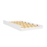 Beliche Perola Branco Vira Duas Camas Solteiro Reforçada com Cama Auxiliar em 100% Mdf - Camas Fenix - 3
