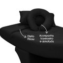 Ver imagem 3 de Maca Lash Designer Cilios Luxo Estofada Estética Veludo Preto