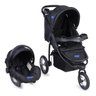 Carrinho Travel System Prime Baby Triciclo Velloz 3 Posições - Preto - 1