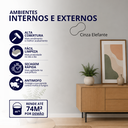 Ver imagem 2 de Tinta Acrílica Premium Fosco Cor Cinza Elefante 3.6L Antimofo Baixo Odor Durín