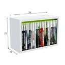 Ver imagem 3 de Nicho Para Dvds E Cds Em MDF Branco