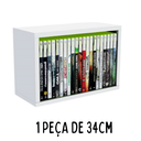 Ver imagem 2 de Nicho Para Dvds E Cds Em MDF Branco