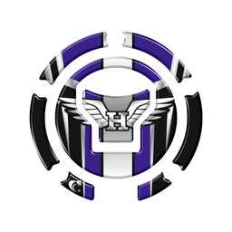 Adesivo Bocal Cb Twister Cg Titan / Fan / Start 160 +2018 Asa Azul - 1