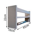 Ver imagem 4 de Prateleira Para Banheiro Com Toalheiro Cromado