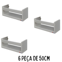 Ver imagem 3 de Revisteiro Super Resistente Em Mdf Kit 3 Peças super funda