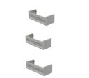 Ver imagem 1 de Revisteiro Super Resistente Em Mdf Kit 3 Peças super funda