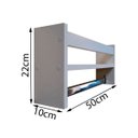 Ver imagem 3 de Prateleira de parede Para Banheiro Com Toalheiro Cromado