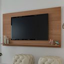 Ver imagem 1 de Painel para Tv até 60 Polegadas Slim Cinamomo C/ Suporte para Tv - Artely Móveis