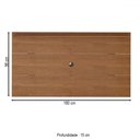 Ver imagem 4 de Painel para Tv até 60 Polegadas Slim Cinamomo C/ Suporte para Tv - Artely Móveis