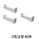 Ver imagem 3 de Revisteiro De Parede 40CM Kit Com 3 Peças