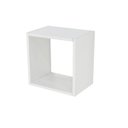 Ver imagem 2 de Nicho Quadrado 20x20x10 Branco Kit 4 Peças Otimo Acabamento