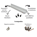 Ver imagem 5 de Porta Quadros prateleira nicho - 4 Peças