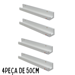 Porta Quadros prateleira nicho - 4 Peças - 3