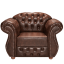 Ver imagem 1 de Poltrona Chesterfield Merlô Via Encanto Courano Marrom