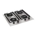 Ver imagem 2 de Cooktop 4 Bocas a Gás Mueller com Mesa de Alumínio e Ultra Chama Bivolt - Mcg4bl