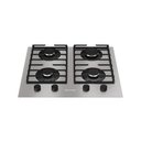Ver imagem 1 de Cooktop 4 Bocas a Gás Mueller com Mesa de Alumínio e Ultra Chama Bivolt - Mcg4bl
