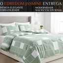 Ver imagem 2 de Cobertor Quentinho Queen Size Edredom Jasmine Inverno Pesado:verde