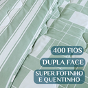 Ver imagem 3 de Cobertor Quentinho Queen Size Edredom Jasmine Inverno Pesado:verde