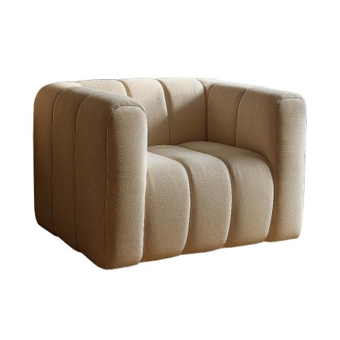 Poltrona Mona Cor:Linho Marrom 150