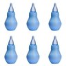 Lolly Aspirador Nasal Azul 0 A 6 Meses (Kit com 6) - 1