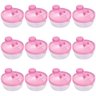 Kuka 6112 Pote Dosador para Leite Pó Rosa (Kit com 12) - 1