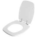 Ver imagem 2 de Assento Sanitário Tampa de Vaso Madeira Mdf Laqueado Stylus para Bacia Celite Quadrado Antigo -