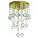 Ver imagem 1 de Lustre De Cristal Legitimo Classic Round Long 25 Dourado