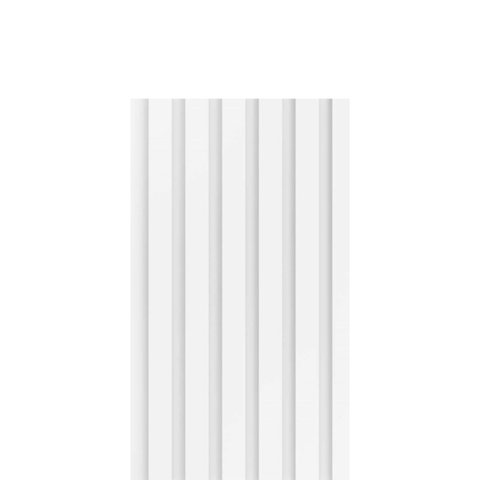 Ripado Mdf 1,2x5,5cm Branco Eucatex - 2,70 Metros