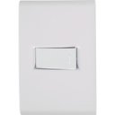 Ver imagem 1 de Conjunto 4x2 com 1 Interruptor Simples Horizontal Tramontina Liz 10 a 250 V Branco Tramontina