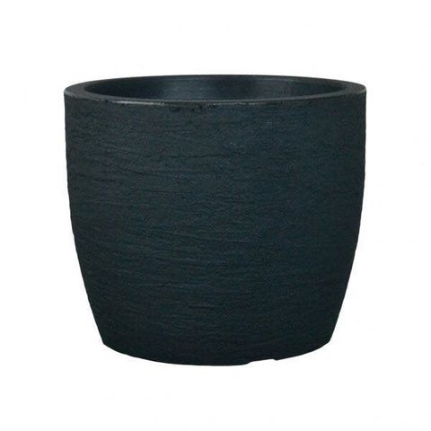 Vaso Redondo Europa 28CMX33,5cm Japi Preto