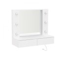 Ver imagem 3 de Penteadeira Camarim Suspensa com Espelho 2 Gavetas Arujá 