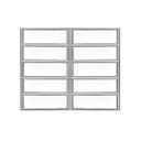 Ver imagem 1 de Basculante 2 Seções - Alumínio Brilhante 1,00 x 1,50M