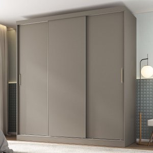 Guarda-Roupa 3 Portas Araçá CabeCasa MadeiraMadeira