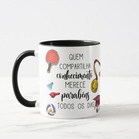 Caneca Presente Dia Dos Professores Educação Física