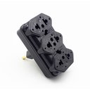 Ver imagem 6 de 10 Plug Adaptador de Tomada T Benjamin com 3 Saídas