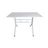 Mesa Moema 120x70 Branca Base Branca - 1