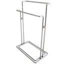 Ver imagem 6 de Toalheiro Suporte Duplo Porta Toalhas de Lavabo Banheiro