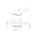 Ver imagem 2 de Pá Bico Tramontina 416-20 Aço sem Cabo Tramontina