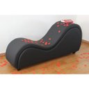 Ver imagem 5 de Poltrona Divã Recamier Tântrico Preto Sofá Desire